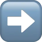 right arrow för Apple-plattform