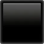Apple platformu için black large square
