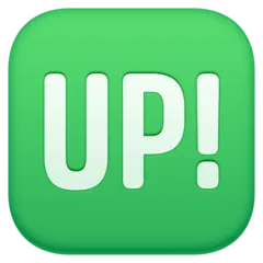 UP! button för Facebook-plattform