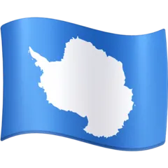 flag: Antarctica pour la plateforme Facebook