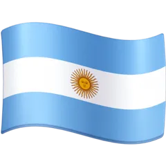 flag: Argentina لمنصة Facebook