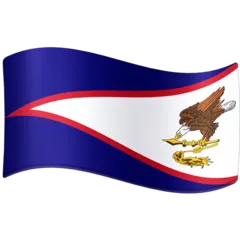 flag: American Samoa per la piattaforma Facebook