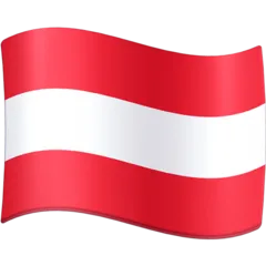 flag: Austria для платформи Facebook