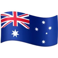 flag: Australia สำหรับแพลตฟอร์ม Facebook