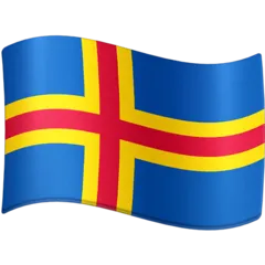 Facebook platformu için flag: Åland Islands