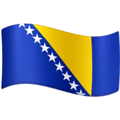 Facebook 플랫폼을 위한 flag: Bosnia & Herzegovina