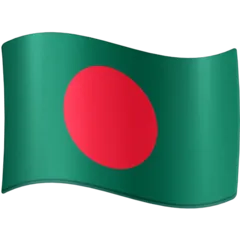 flag: Bangladesh pour la plateforme Facebook
