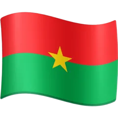 Facebookプラットフォームのflag: Burkina Faso