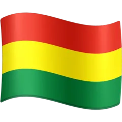 flag: Bolivia για την πλατφόρμα Facebook
