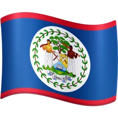 flag: Belize สำหรับแพลตฟอร์ม Facebook