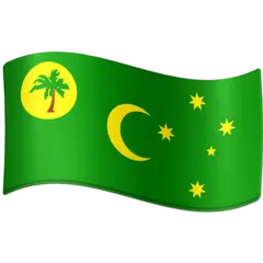 flag: Cocos (Keeling) Islands för Facebook-plattform