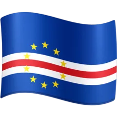 flag: Cape Verde para a plataforma Facebook