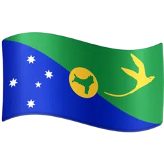 flag: Christmas Island για την πλατφόρμα Facebook