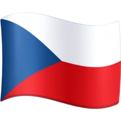 flag: Czechia لمنصة Facebook
