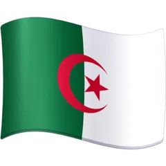 flag: Algeria untuk platform Facebook