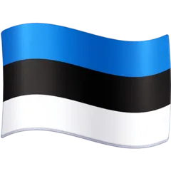Facebookプラットフォームのflag: Estonia