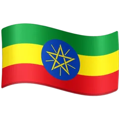 flag: Ethiopia för Facebook-plattform
