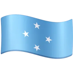 flag: Micronesia para a plataforma Facebook