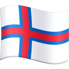 flag: Faroe Islands لمنصة Facebook
