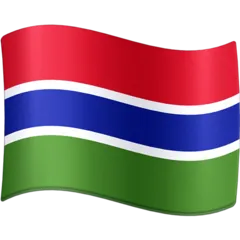 flag: Gambia для платформи Facebook