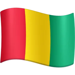 Facebookプラットフォームのflag: Guinea