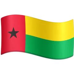 flag: Guinea-Bissau pour la plateforme Facebook