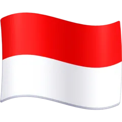 Facebook platformu için flag: Indonesia