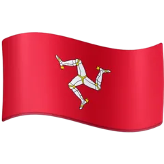 flag: Isle of Man για την πλατφόρμα Facebook