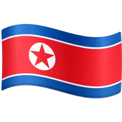 flag: North Korea pour la plateforme Facebook