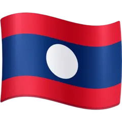 flag: Laos για την πλατφόρμα Facebook
