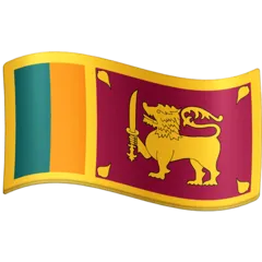 flag: Sri Lanka pour la plateforme Facebook
