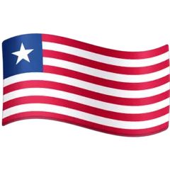 Facebookプラットフォームのflag: Liberia