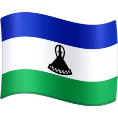 Facebookプラットフォームのflag: Lesotho