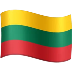 flag: Lithuania pour la plateforme Facebook