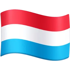 Facebookプラットフォームのflag: Luxembourg