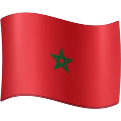 Facebook platformu için flag: Morocco
