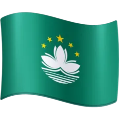 flag: Macao SAR China pour la plateforme Facebook
