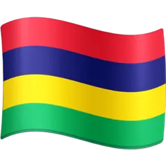 flag: Mauritius för Facebook-plattform