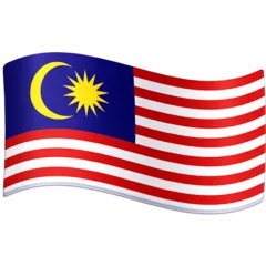 flag: Malaysia для платформы Facebook