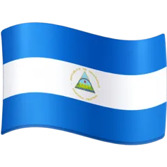 flag: Nicaragua עבור פלטפורמת Facebook