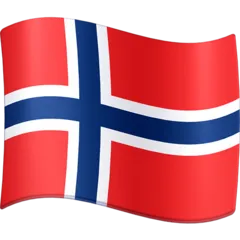 flag: Norway สำหรับแพลตฟอร์ม Facebook