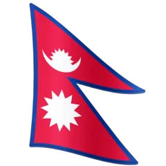 flag: Nepal untuk platform Facebook