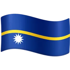 flag: Nauru لمنصة Facebook