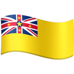 flag: Niue สำหรับแพลตฟอร์ม Facebook