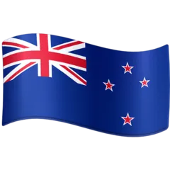flag: New Zealand pour la plateforme Facebook