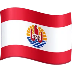Facebook platformu için flag: French Polynesia