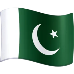 flag: Pakistan لمنصة Facebook