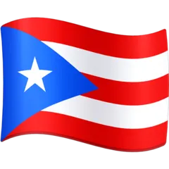 flag: Puerto Rico для платформы Facebook