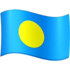 flag: Palau για την πλατφόρμα Facebook