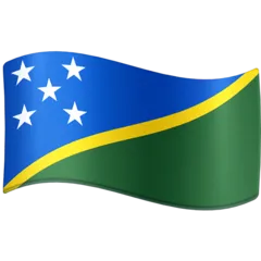 flag: Solomon Islands per la piattaforma Facebook